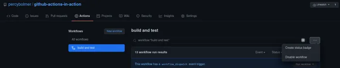 GitHub Action can autogenerate badges for you
