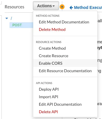 AWS Gateway — Enabling CORS is a breeze.