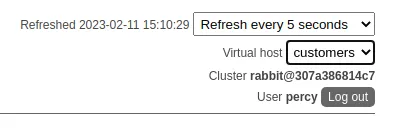 Selecting the new virtual host.