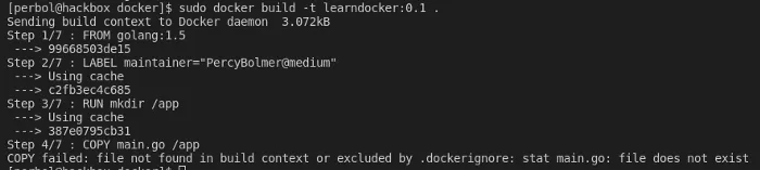 An example where we can see the Layers being appended